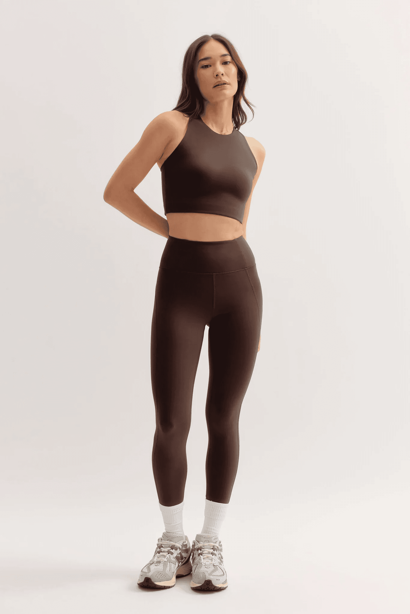 Girlfriend Collective Umber Compressive High-Rise Legging